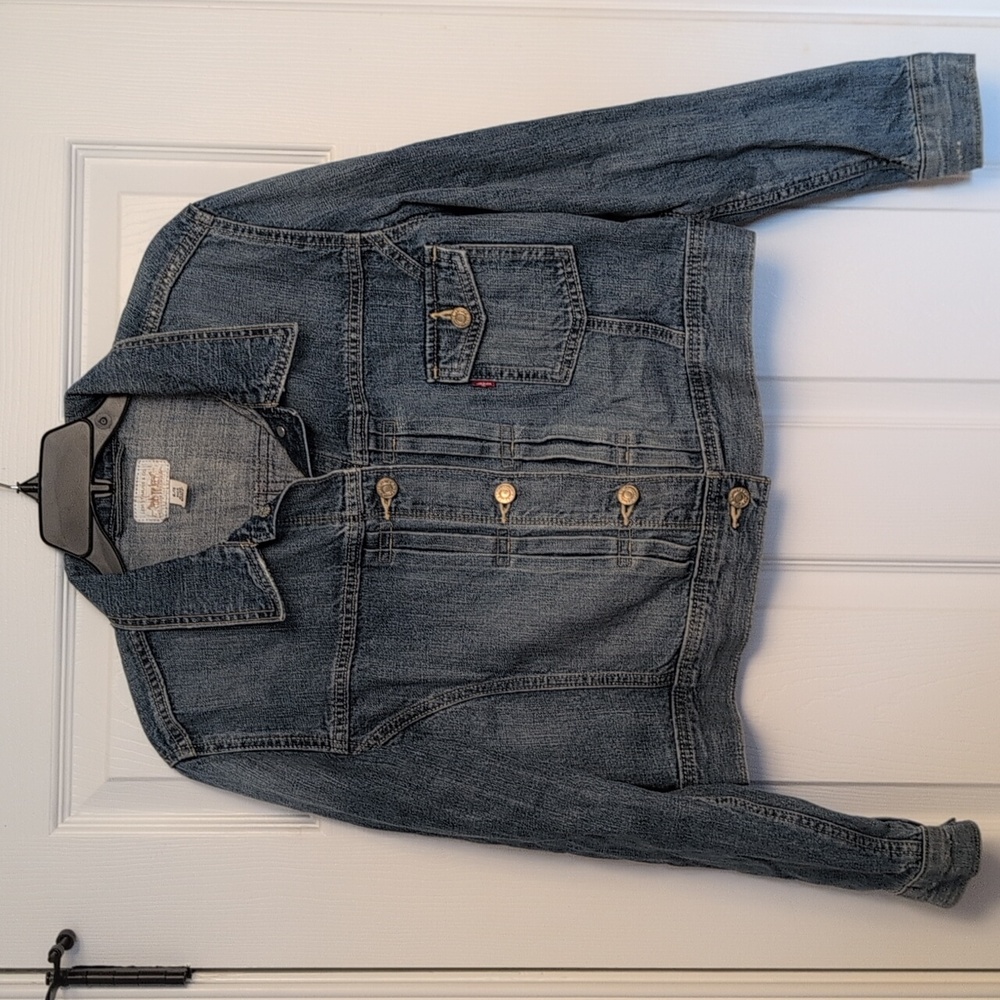 Levi's Cropped Denim Jacket - Women's XL